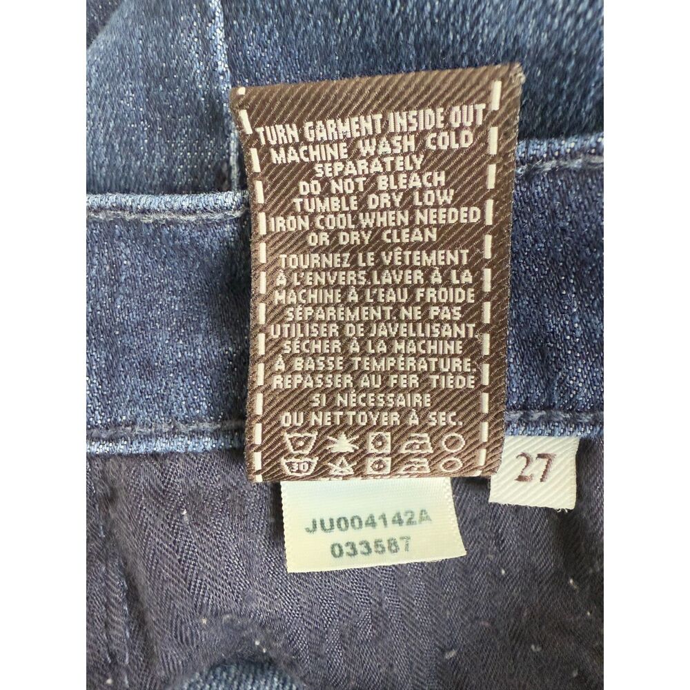 7 For All Mankind Women's Gwenevere Skinny Jeans Distressed Size 27 - Picture 7 of 12